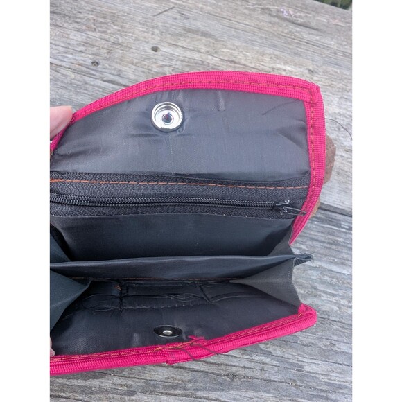 Vintage Embroidered Floral Clutch Wristlet Wallet - Picture 9 of 10